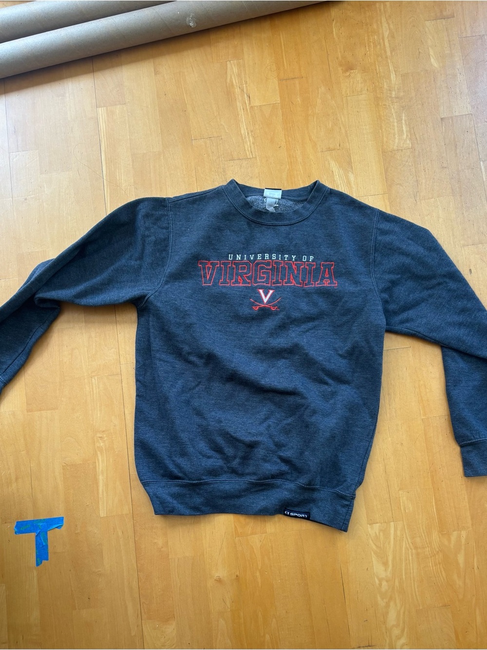 Vintage University of Virginia Navy Sweatshirt